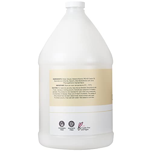 Ginger Lily Farms Moisturizing Conditioner, Fragrance Free, 1 Gallon Refill