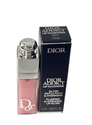 Dior Addict Lip Maximizer Plumping Lip Gloss - 001 Pink (Mini 2ml)