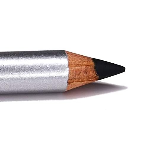Charcoal Dark Matte Grey Gray Sexy Smoke Wooden Eyeliner Pencil, HD Professional Eye Liner Smudge Proof Highly Pigmented No Animal Testing & Cruelty Free