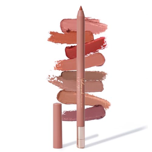 YES.EYE DO Brown Lip Liner Pencil with Built-in Sharpener - Waterproof & Matte