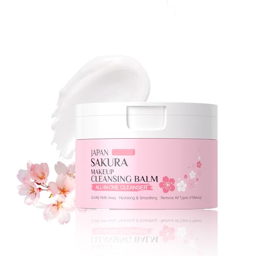 Sakura Cleansing Balm Makeup Remover | Hydrating Face Cleanser