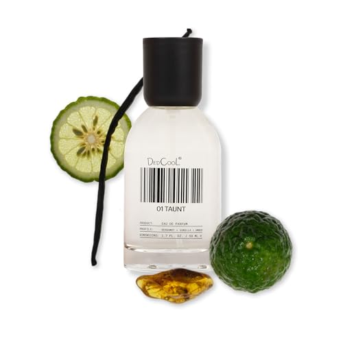 DedCool 01 Taunt Eau de Parfum - Unisex Fragrance with Bergamot & Vanilla, 1.7 fl oz