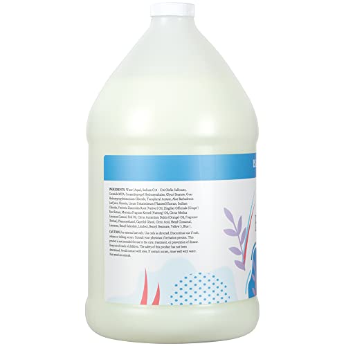 Ginger Lily Farms Botanicals All-Purpose Liquid Hand Soap Refill, Island Tranquility, 100% Vegan & Cruelty-Free, Green Tea Lemongrass Scent, 1 Gallon (128 fl oz)