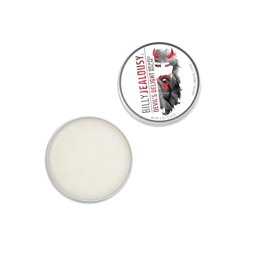 Billy Jealousy Beard Care Bundle: Devil's Delight Beard Balm (2 oz) + Hydrating Beard Oil (2 oz), Moisturizing & Strengthening, Softens Hair, Reduces Itch & Flakes