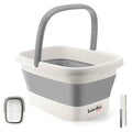 Collapsible Foot Bath Basin with Massage Acupoints