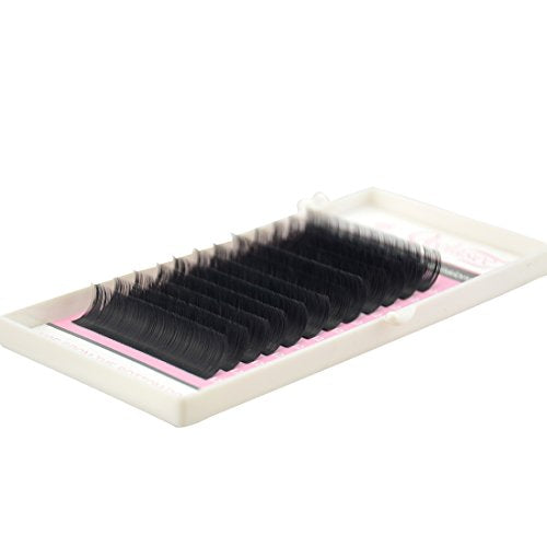 Ellipse 0.20mm D Curl 8mm Flat Eyelash Extensions