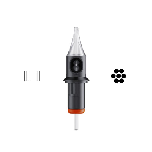 Cheyenne Tattoo Cartridges - Open Liner Safety Cartridges - 20 Stück (M (7 ol 0.35))