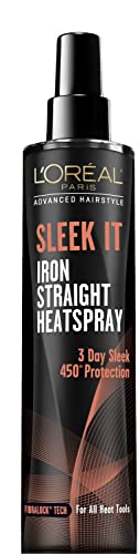 L'Oréal Paris Sleek It Heat Protectant Spray, 5.7 oz