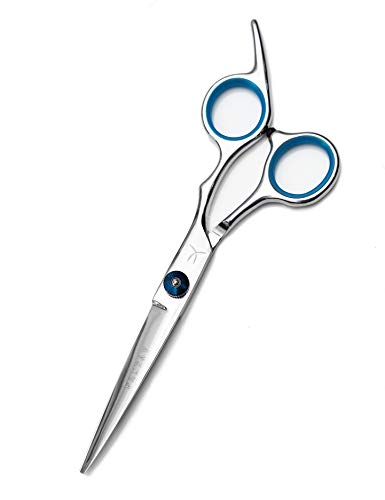 FARRAY Hair Cutting Scissors，6.5 Inch Professional Stainless Steel Barber Hair Scissors，for Both Salon and Home Use (Aurora color)