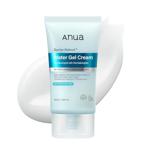 ANUA Barrier Reboot Water Gel Cream - Moisturizer for Oily Skin