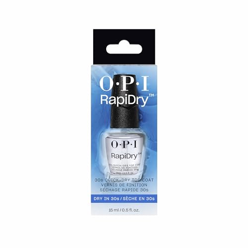 OPI Quick-Drying Clear Nail Lacquer Top Coat - High Shine & Chip Resistant