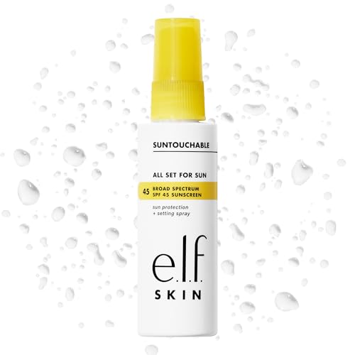 e.l.f. All Set For Sun SPF 45 Setting Spray with Sunscreen