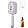 Rechargeable Steam Hair Brush with Oil Infuser - Cordless Detangling Comb