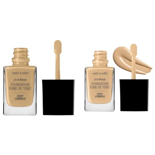 wet n wild Photo Focus Dewy Foundation Duo - Cream Beige & Buff Bisque
