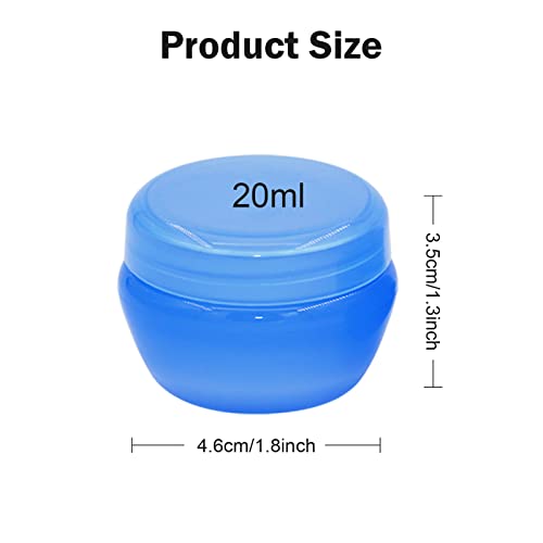 Cosywell Travel Jars 20g TSA Approved Leak-proof Cosmetic Containers 6-Pack