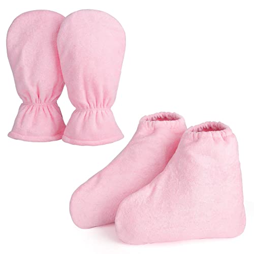 200pcs Paraffin Wax Bath Liners & Gloves Booties for Hand & Feet, Segbeauty Paraffin Bags for Hand & Foot, Paraffin Heated SPA Mittens Foot Liners for Hot Wax thera-py Paraffin Wax Machine