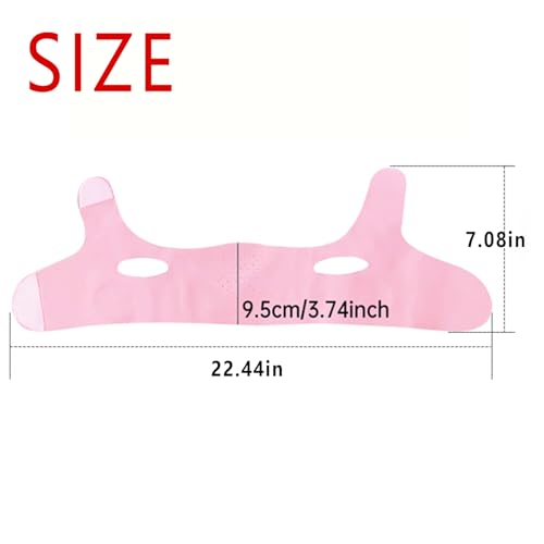 V-Line Neck Lift Silicone Face Mask for Double Chin