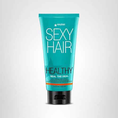 SexyHair Healthy Seal the Deal Split End Mender Lotion, 3.4 Oz, Mends Split Ends, All Hair Types