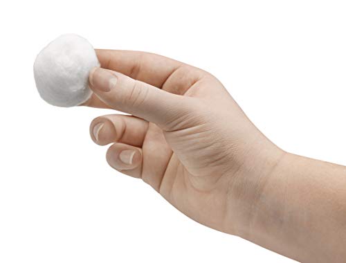 Swisspers Organic 100% Natural Cotton Balls - Biodegradable, 80 Count Bag