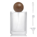 50ml Frosted Glass Perfume Spray Bottle with 3 Dispensers