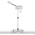 Professional Ozone Facial Steamer for Esthetician with Hot Mist, Stand Facial Steamer On Wheels, Height Adjustable & 360¡Æ Rotatable Nozzle, Home & Salon SPA