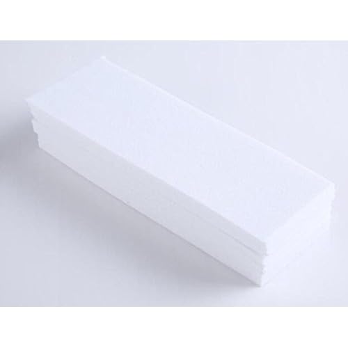 100PCS White Large Facial Body Hair Removal Non Woven Wax Strip Epilating Waxing Strips