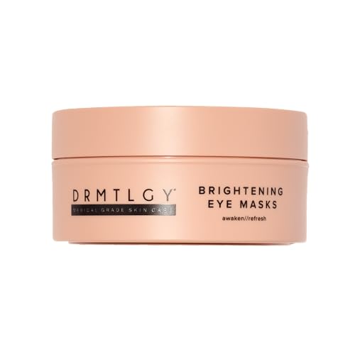 DRMTLGY Brightening Hydrogel Eye Masks 60 Count | Depuffing