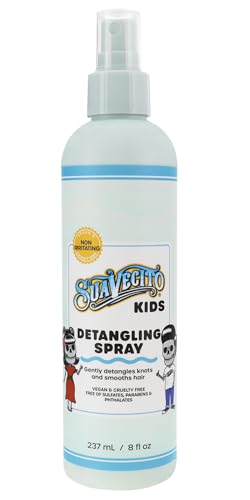 Suavecito Kid's Detangling Spray - Gentle Plant-Based Formula