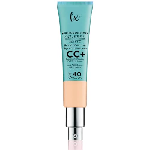 LX Blend CC+ Cream Oil Free Matte (Medium) Anti Aging Foundation-SPF 40