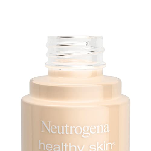 Neutrogena Healthy Skin Liquid Makeup Foundation, Broad Spectrum SPF 20 Sunscreen, Lightweight & Flawless Coverage Foundation with Antioxidant Vitamin E & Feverfew, 40 Nude, 1 fl. oz