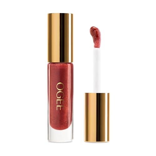 Ogee Beyond Clean Plumping Lip Gloss - Anemone Rusty Pink