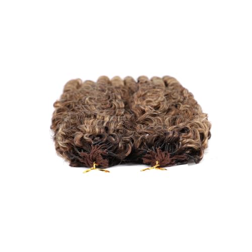 Brazilian Remy Crochet Hair 18 Inch Colored Extensions