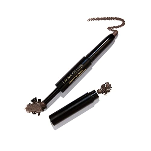 LAURA GELLER NEW YORK Make It A Double Dual-Ended Eyeshadow - Absinthe - Cream Eyeshadow Stick + Matching Powder Eyeshadow - Crease-Proof & Smudge-Proof