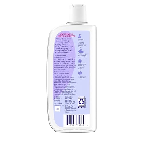 Clean & Clear Night Relaxing Deep Cleaning Face Wash, 8 Fluid Ounce