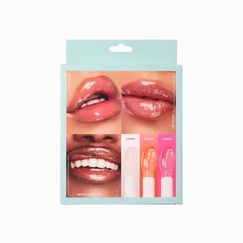 NICKA K Soft & Full Glam Tinted Lip Oil Set