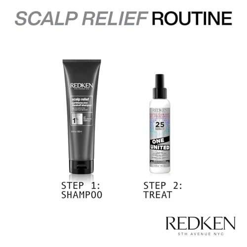 Redken Scalp Relief Dandruff Control Shampoo - Soothes Scalp & Controls Dandruff, Dermatologist Tested