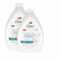 Dove Antibacterial Hand Wash Refill 34 oz Pack of 6 Unscented Moisturizing