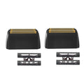 2-Pack Professional Replacement Foil & Cutter Bar Compatible with Wahl Shaver ?For 7031-100 & 7043-100 Models, Super Close Shave, Black (5 Star Series Finale)