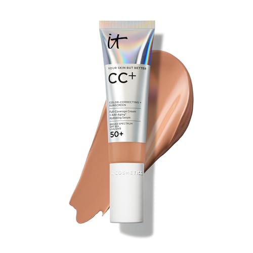 IT Cosmetics CC+ Cream SPF 50+ Full Coverage Foundation in 20N Tan Rich