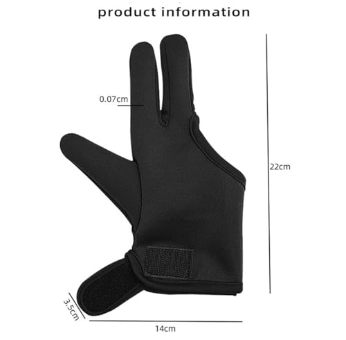 Heat Resistant 3-Finger Hair Styling Gloves | Professional Flat Iron Mitt