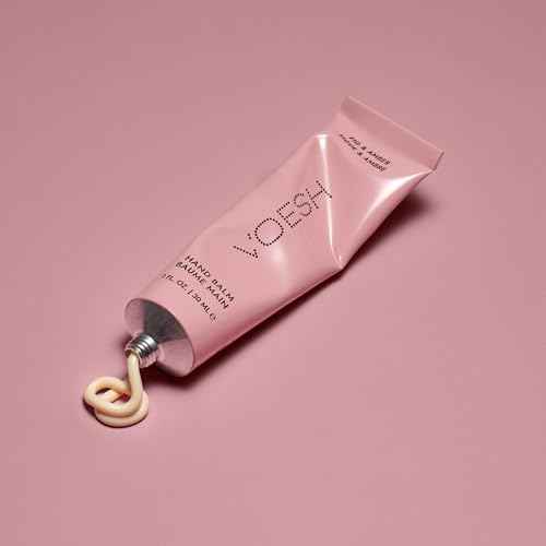 VOESH Vegan Hand Balm Fig & Amber 1 oz ? K-Beauty Korean Skincare Hand Cream for Dry Hands ? Non-Greasy Fast-Absorbing Moisturizer with Turmeric Mango Butter and Squalane ? Travel Size