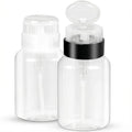 Acetone-Safe Nail Polish Remover Pump Dispenser, 200ml - 2 Pack
