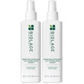 Biolage Smooth Shine Milk - Smoothing Leave-In Spray, Adds Shine, Reduces Frizz, Lightweight Hold, Styling Primer, Vegan & Paraben-Free, (Pack of 2)