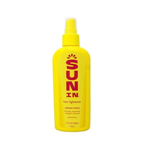 Sun-In Hair Lightener Spray, Lemon, 4.7 Ounce