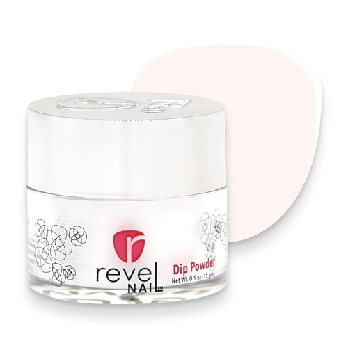Revel Nail Clear Dip Powder - Vivien (Sheer) 0.5 oz Long-Wear Overlay