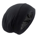 Silk Satin Lined Sleep Bonnet with Adjustable Strap