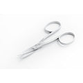 NN Knives Nail Scissors - Left-Handed, Premium European Stainless Steel, Curved Design for Precise and Comfortable Nail Trimming - Professional-Grade Scissors for Meticulous Grooming Tasks, NN-1214-B
