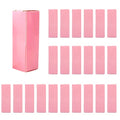 50 Pcs Pink Lip Gloss Boxes 28x28x89mm Cosmetic Packaging