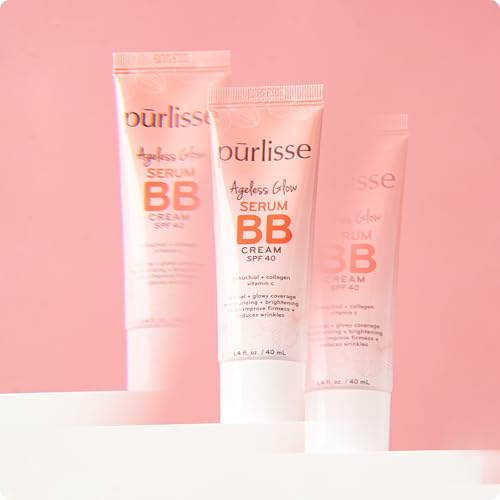 pūrlisse Ageless Glow Serum BB Cream SPF 40 - Glowy Tinted