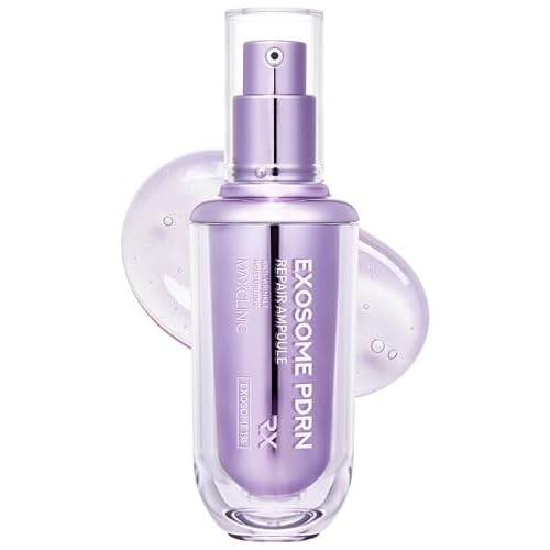 MAXCLINIC Exosome PDRN Repair Ampoule - Hydrating, Revitalizing and Firming Face Serum Ampoule Moisturizer with Salmon and Plant-Based PDRN for Elasticity and Fine Lines - Korean Skin Care 1.35 fl oz